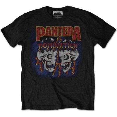 Rock Off Pantera Domination Black XL T-shirt Rock Off Pantera Domination Black XL T-shirt