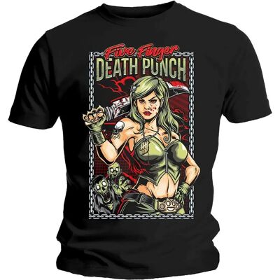 Rock Off Five Finger Death Punch T-Shirt - Heavy Metal Rock Off Five Finger Death Punch T-Shirt - Heavy Metal