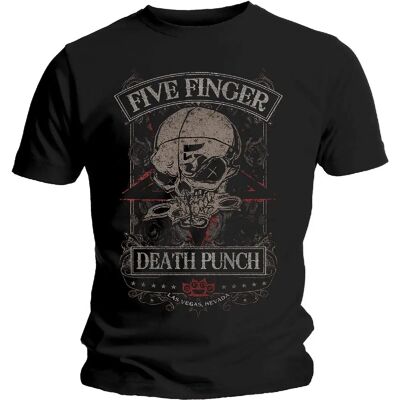 HeyRusty Five Finger Death Punch - Svart Wicked T-shirt HeyRusty Five Finger Death Punch - Svart Wicked T-shirt