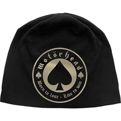 Motörhead: Unisex mössa - Born to Lose - Huvudbonad Motörhead: Unisex mössa - Born to Lose - Huvudbonad