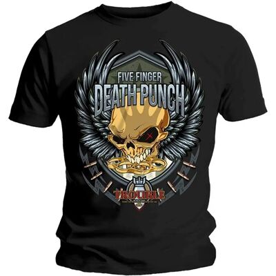 HeyRusty Five Finger Death Punch - Trouble Svart Large T-shirt HeyRusty Five Finger Death Punch - Trouble Svart Large T-shirt