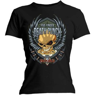 ROCK OFF Svart tight fit T-shirt - Metal - Fritid ROCK OFF Svart tight fit T-shirt - Metal - Fritid