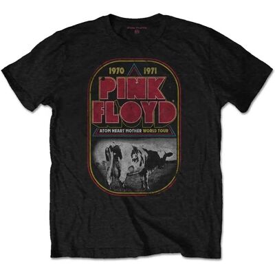 Hey Rusty Pink Floyd Atom Heart Mother Tour T-Shirt Schwarz Hey Rusty Pink Floyd Atom Heart Mother Tour T-Shirt Schwarz