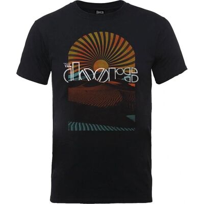 HeyRusty The Doors Daggryn Svart T-Shirt - Rock Off HeyRusty The Doors Daggryn Svart T-Shirt - Rock Off