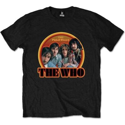 HeyRusty The Who | Officiell Band T-shirt | 1969 Pinball Wizard Svart Large HeyRusty The Who | Officiell Band T-shirt | 1969 Pinball Wizard Svart Large