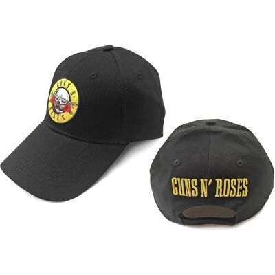 Guns N' Roses Klassisk Bandlogo Baseball Cap - Svart - One Size Guns N' Roses Klassisk Bandlogo Baseball Cap - Svart - One Size