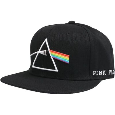 Pink Floyd Dark Side of the Moon Keps - Officiell Unisex Svart Snapback Pink Floyd Dark Side of the Moon Keps - Officiell Unisex Svart Snapback