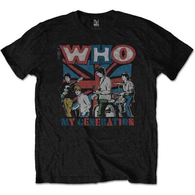 HeyRusty The Who Modell Svart T-shirt - Rock HeyRusty The Who Modell Svart T-shirt - Rock
