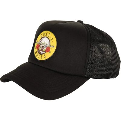 Guns N' Roses Unisex Logo Okrągłe - Baseball Guns N' Roses Unisex Logo Okrągłe - Baseball