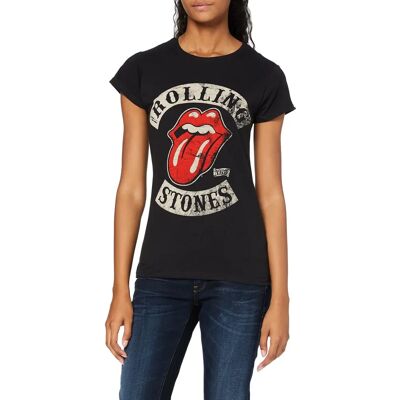Dam T-shirt Rolling Stones Turné 1978 - Rock 78 Dam T-shirt Rolling Stones Turné 1978 - Rock 78