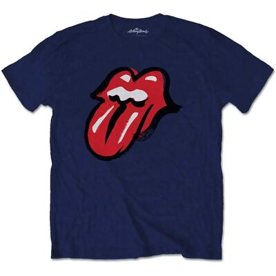 HeyRusty The Rolling Stones - Unisex Blue X-large T-shirt HeyRusty The Rolling Stones - Unisex Blue X-large T-shirt