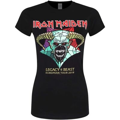 T-shirt damski Iron Maiden - Tour Legacy Of The Beast - Czarny - T-shirt T-shirt damski Iron Maiden - Tour Legacy Of The Beast - Czarny - T-shirt