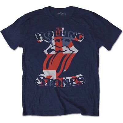 HeyRusty Rolling Stones Blå T-shirt - Rock HeyRusty Rolling Stones Blå T-shirt - Rock
