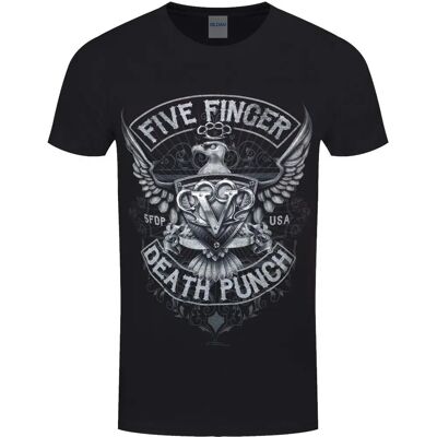 HeyRusty Fem Fingrar Dödsstöt - T-shirt - Svart - XL HeyRusty Fem Fingrar Dödsstöt - T-shirt - Svart - XL