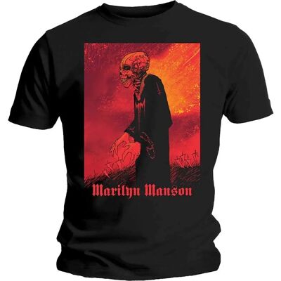 HeyRusty Marilyn Manson Svart X-large T-shirt - Musikkläder HeyRusty Marilyn Manson Svart X-large T-shirt - Musikkläder