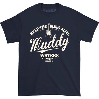 HeyRusty Muddy Waters - Officiell band T-shirt - Keep The Blues Alive HeyRusty Muddy Waters - Officiell band T-shirt - Keep The Blues Alive