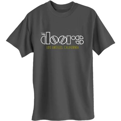 HeyRusty The Doors Grå Liten T-shirt - Rock Off HeyRusty The Doors Grå Liten T-shirt - Rock Off