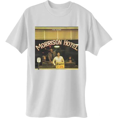 The Doors Morrison Hotel Album Cover T-Shirt - Rock Merch The Doors Morrison Hotel Album Cover T-Shirt - Rock Merch