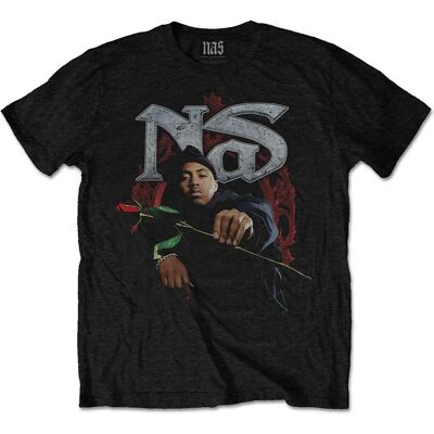 HeyRusty Nas Unisex T-Shirt - Röd Ros - T-Shirt HeyRusty Nas Unisex T-Shirt - Röd Ros - T-Shirt
