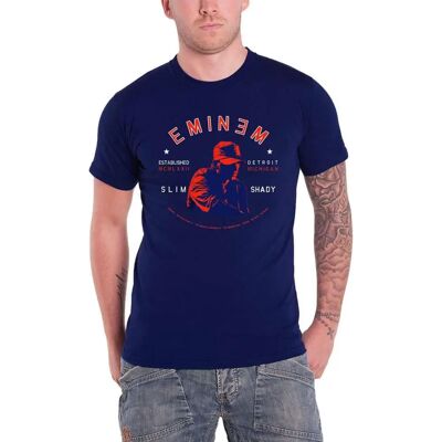 HeyRusty Eminem | Modell XXL | Marinblå T-shirt - T-shirt HeyRusty Eminem | Modell XXL | Marinblå T-shirt - T-shirt