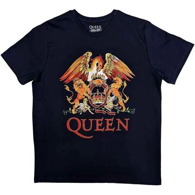 HeyRusty Queen Unisex T-shirt - Klassiskt Vapen Marinblå HeyRusty Queen Unisex T-shirt - Klassiskt Vapen Marinblå