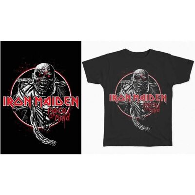 Iron Maiden Sinne Cirkel Svart S - T-shirt Iron Maiden Sinne Cirkel Svart S - T-shirt