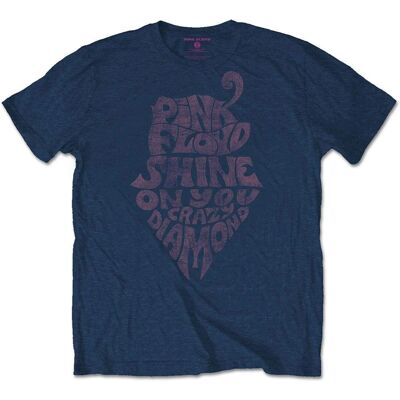 Pink Floyd X-large Navy Blue Vintage T-shirt - T-shirt Pink Floyd X-large Navy Blue Vintage T-shirt - T-shirt