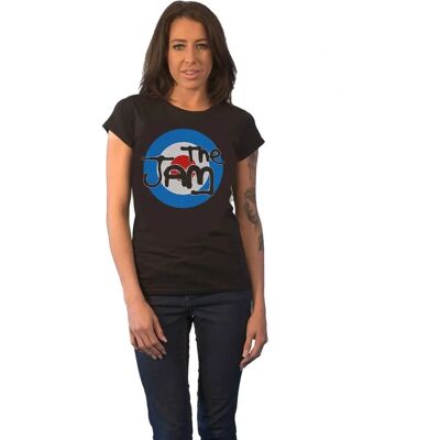 HeyRusty Dam T-shirt The Jam - Spray Target Logo - Svart S HeyRusty Dam T-shirt The Jam - Spray Target Logo - Svart S