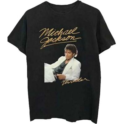 HeyRusty Michael Jackson Costume Blanc de Thriller T-shirt - Produit officiel du groupe - Publicité HeyRusty Michael Jackson Costume Blanc de Thriller T-shirt - Produit officiel du groupe - Publicité