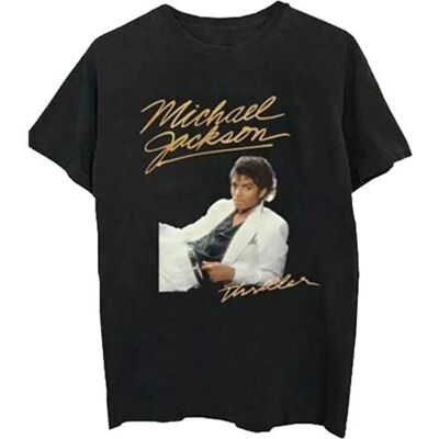 HeyRusty Michael Jackson Costume Blanc T-shirt - Unisexe - Publicité HeyRusty Michael Jackson Costume Blanc T-shirt - Unisexe - Publicité