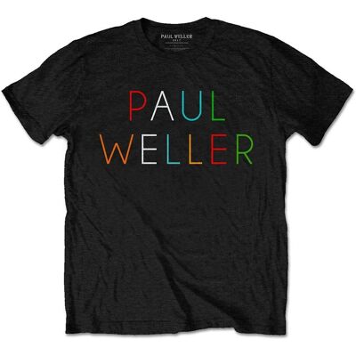 HeyRusty Paul Weller | Flerfärgad logga svart Xx-large T-shirt HeyRusty Paul Weller | Flerfärgad logga svart Xx-large T-shirt