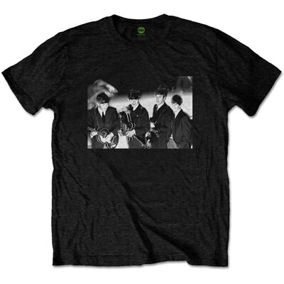HeyRusty The Beatles - Leende Foto Svart T-shirt - Rock HeyRusty The Beatles - Leende Foto Svart T-shirt - Rock