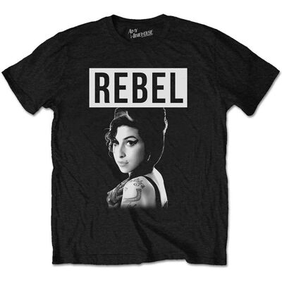HeyRusty Amy Winehouse Rebel Logo Tricou - Rock Off - Tricou HeyRusty Amy Winehouse Rebel Logo Tricou - Rock Off - Tricou