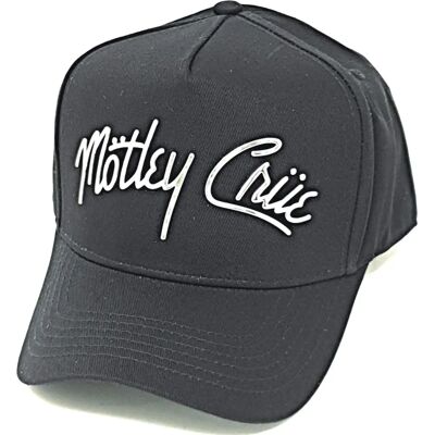 HeyRusty Motley Crue Unisex Baseball Cap - Logo - Baseball Cap HeyRusty Motley Crue Unisex Baseball Cap - Logo - Baseball Cap