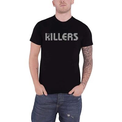 The Killers Dots-logotyp Svart T-shirt - Unisex The Killers Dots-logotyp Svart T-shirt - Unisex