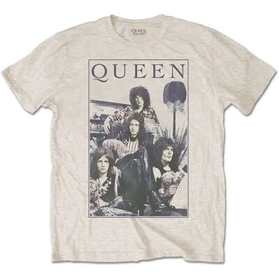 Queen Vintage Frame T Shirt Sand M - T-shirt Queen Vintage Frame T Shirt Sand M - T-shirt