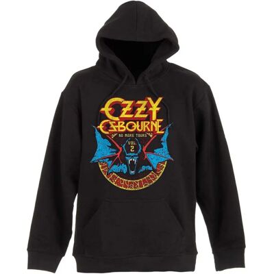 HeyRusty Ozzy Osbourne Unisex Pullover Hoodie - Bat Circle Black HeyRusty Ozzy Osbourne Unisex Pullover Hoodie - Bat Circle Black