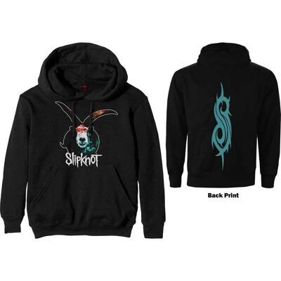 HeyRusty Slipknot Unisex Hanorac cu Glugă - Capra Grafică - Negru - Hanorac cu Glugă HeyRusty Slipknot Unisex Hanorac cu Glugă - Capra Grafică - Negru - Hanorac cu Glugă