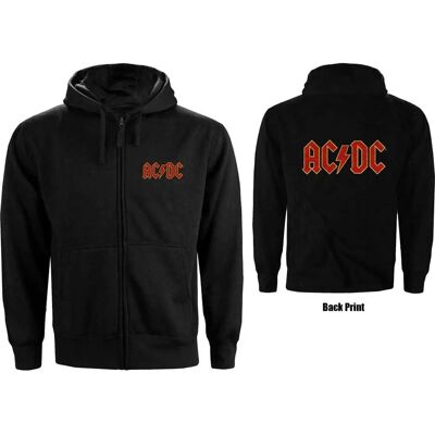 Hanorac cu logo negru AC/DC Hanorac cu logo negru AC/DC