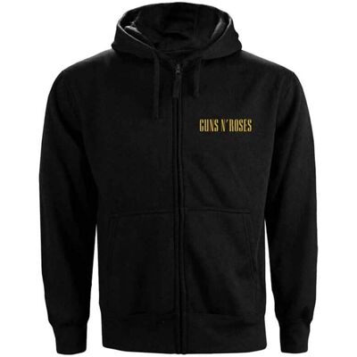 Sweat à capuche unisexe Guns N' Roses - Logo classique - Impression arrière - Publicité Sweat à capuche unisexe Guns N' Roses - Logo classique - Impression arrière - Publicité