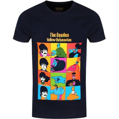 HeyRusty The Beatles - Blå T-shirt med Kort Ärm HeyRusty The Beatles - Blå T-shirt med Kort Ärm