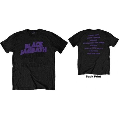 Black Sabbath Offizielles Band-T-Shirt - Masters Of Reality Album - Small Black Sabbath Offizielles Band-T-Shirt - Masters Of Reality Album - Small