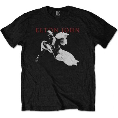 HeyRusty Elton John - Hyllest 1 Svart T-shirt - Rock HeyRusty Elton John - Hyllest 1 Svart T-shirt - Rock