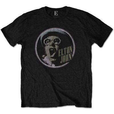 HeyRusty Elton John - Svart Xx-large T-shirt HeyRusty Elton John - Svart Xx-large T-shirt