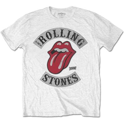 HeyRusty The Rolling Stones Tour 78 Vit T-shirt - Rock HeyRusty The Rolling Stones Tour 78 Vit T-shirt - Rock