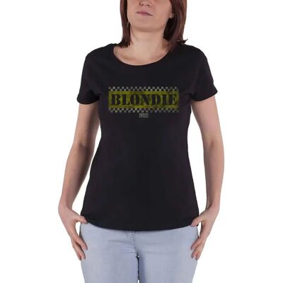 Blondie Taxi Mjuk Bomull T-shirt - Rock Stil Blondie Taxi Mjuk Bomull T-shirt - Rock Stil
