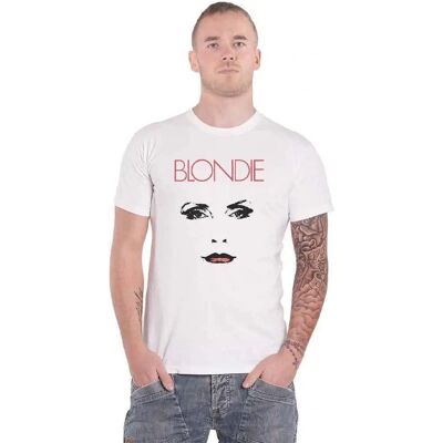 Blondie Staredown Band Logo T-Shirt - T Shirt Blondie Staredown Band Logo T-Shirt - T Shirt