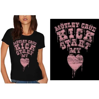 HeyRusty T-shirt Motley Crue - Kick Start My Heart - Svart XL - T-shirt HeyRusty T-shirt Motley Crue - Kick Start My Heart - Svart XL - T-shirt