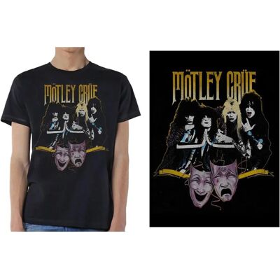 HeyRusty Motley Crue Tricou Negru - Rock Off HeyRusty Motley Crue Tricou Negru - Rock Off
