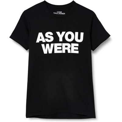 HeyRusty Liam Gallagher - Svart Small - T-shirt HeyRusty Liam Gallagher - Svart Small - T-shirt